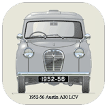 Austin A30 Van 1954-56 Coaster 1